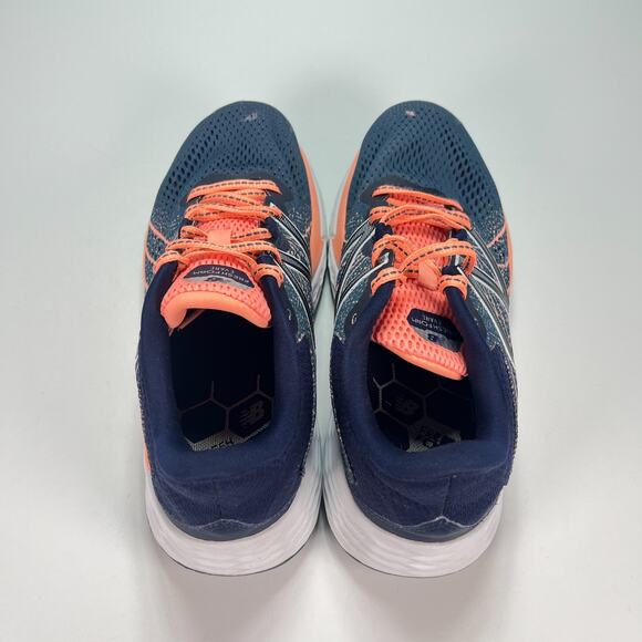 New Balance Fresh Foam Evare Blue Orange Running Shoes WVARELE1 Women's Size 7 - Picture 6 of 10